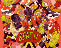 Beat it artwork